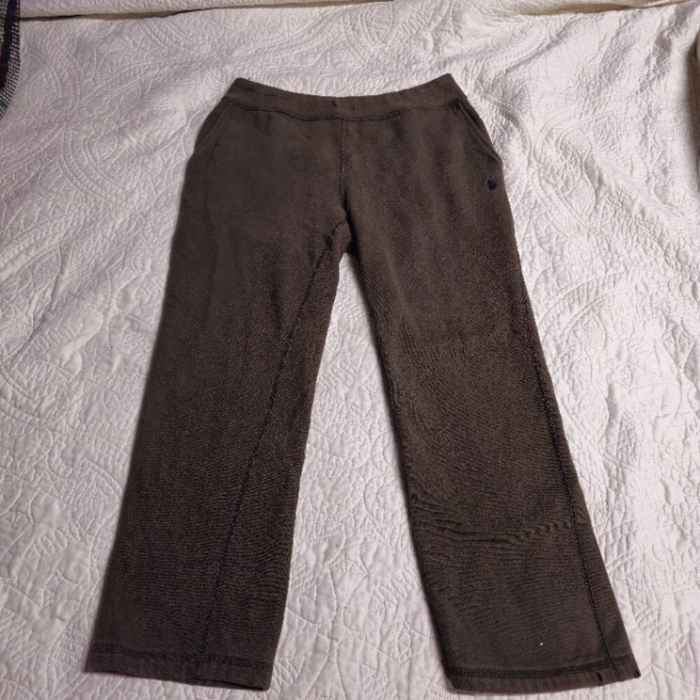 Polo Ralph Lauren Straight Leg Sweatpants -- Olive Brown -- Embroidered Logo --